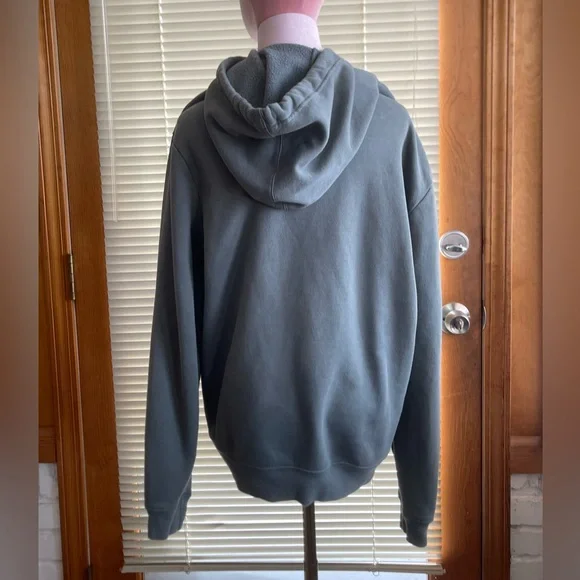 GAP Logo Hoodie Sweatshirt - Slate Green - Picture 3 of 11